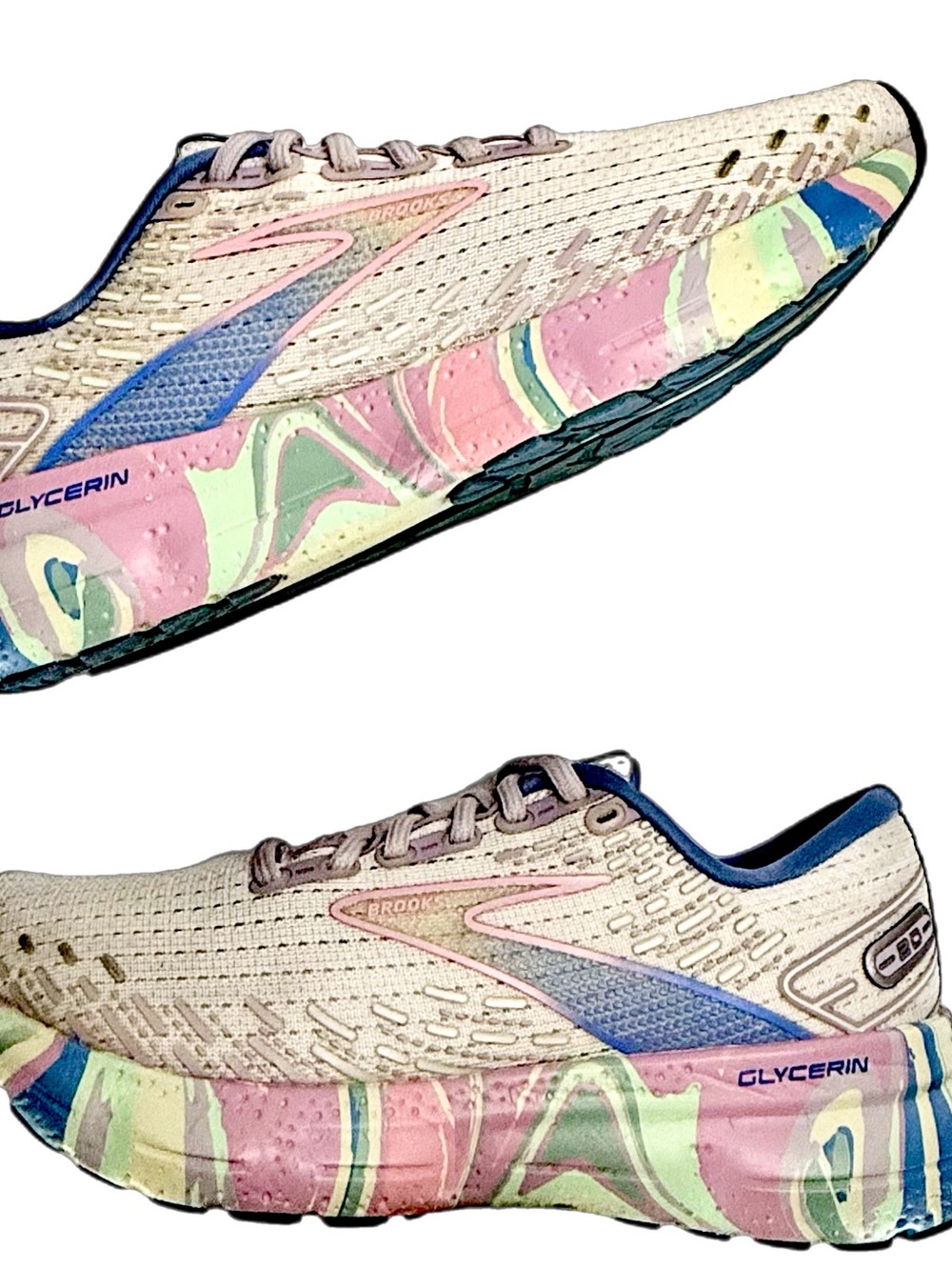 Brooks Glycerin 20 Women's Size 6.5B (Medium) Running Shoes Multicolor
